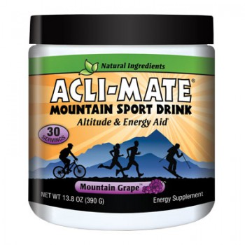 Acli-Mate® Mountain Sport Drink: Altitude + Energy = Grape